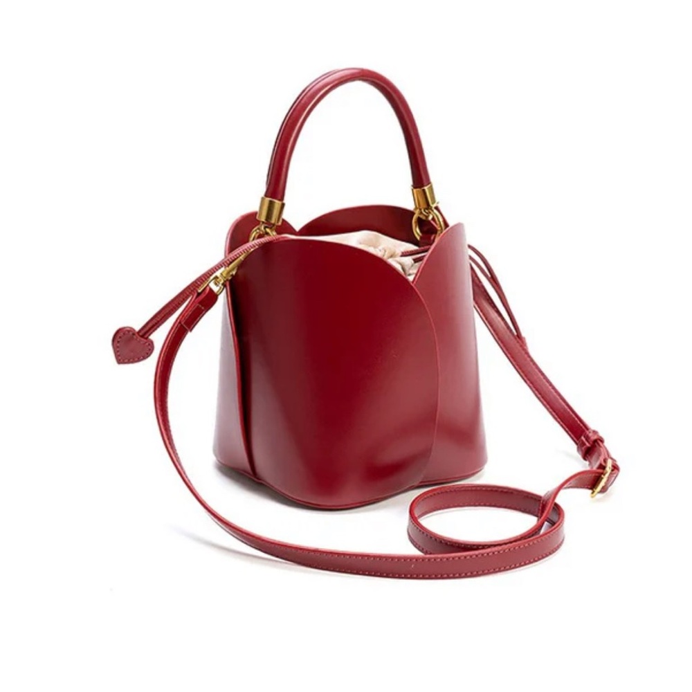 Elegant Red Crossbody Bag